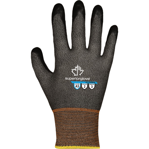 S21TAXRFN Ultra-Thin Cut-Resistant Gloves, 7, 21 Gauge, Foam Nitrile Coated, ASTM ANSI Level A5