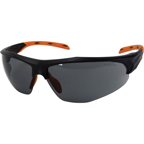 Z3700 Series Safety Glasses, Smoke Lens, Anti-Scratch, ANSI Z87+/Meets/Exceeds CSA Z94.3