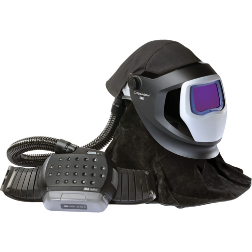 Adflo™ PAPR System with Versaflo™ M-Series Helmet & Speedglas™ Welding Shield Upgrade Kit, Welding Helmet, Lithium-Ion Battery