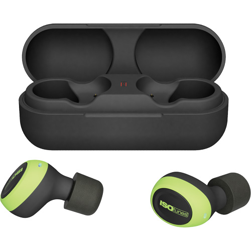 Safety Green Free 2.0 Wireless Bluetooth Earbuds
