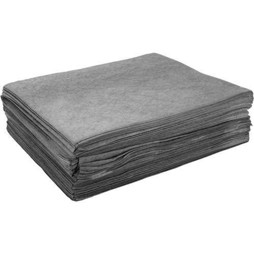Meltblown Sorbent Pads, Universal, 15" x 19", 8 gal. Absorbancy