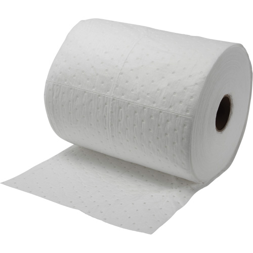 Bonded Sorbent Rolls, Mediumweight, 150' L x 15" W, 10 gal. Absorbancy