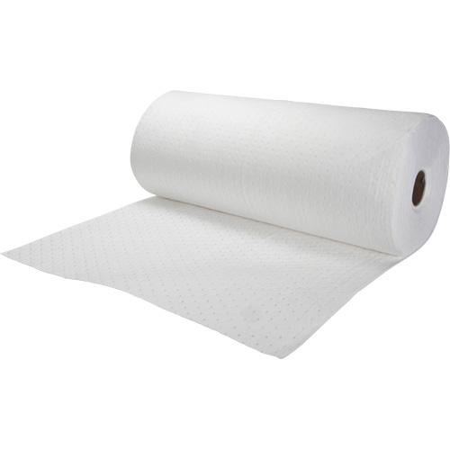 Bonded Sorbent Rolls, Mediumweight, 150' L x 30" W, 20 gal. Absorbancy