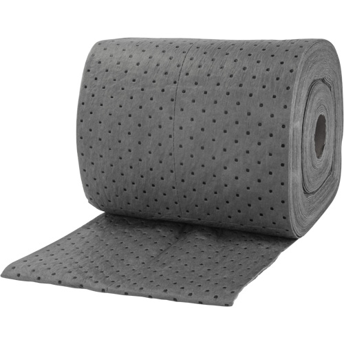 Bonded Sorbent Rolls, Heavyweight, 150' L x 15" W, 10 gal. Absorbancy