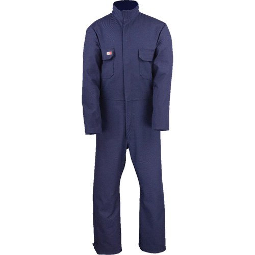 Westex UltraSoft® Welder's Coverall - Regular, Size Small, Navy Blue