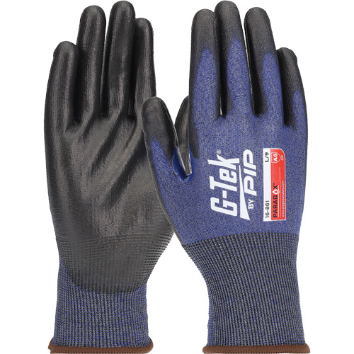 G-Tek® Paradox™ Seamless Knit Blended Gloves, 2X-Small, 21 Gauge, Bi-Polymer Coated, ASTM ANSI Level A6