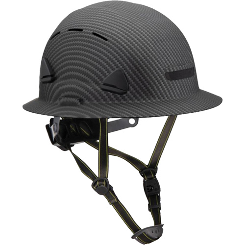 Fibre Metal Climbing Style Helmet with Full Brim, Meets CSA Type 2, Ratchet Suspension, Vented