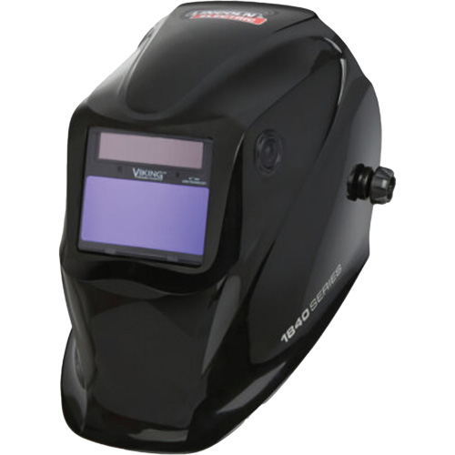 VIKING™ 1840 Series Auto-Darkening Welding Helmet, 7 - 13 Shade Range, Black