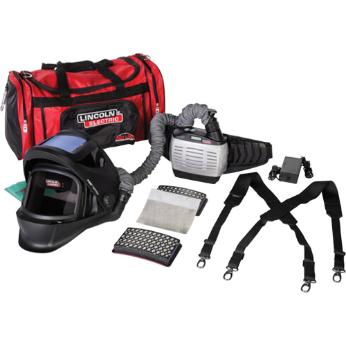 VIKING™ 3250D FGS® Auto-Darkening PAPR with Extended Battery, Welding Helmet, Lithium-Ion Battery