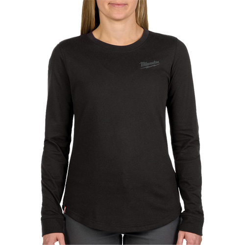 FREEFLEX™ Long-Sleeve Hybrid T-Shirt, Women's, Medium, Black