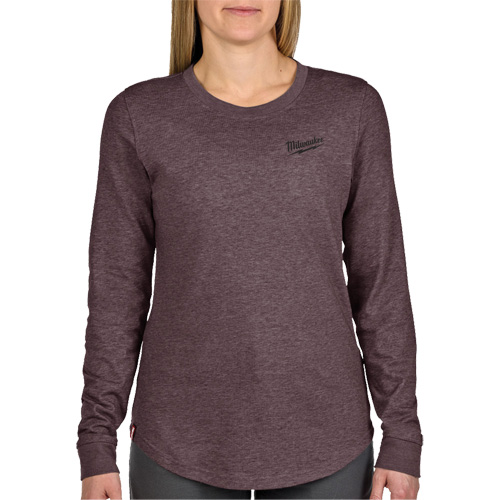 FREEFLEX™ Long-Sleeve Hybrid T-Shirt, Women's, Large, Purple