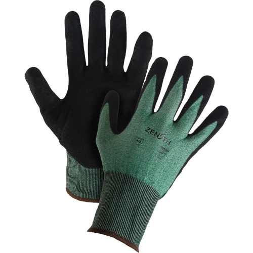 Lightweight High-Dexterity Cut-Resistant Gloves, 7, 21 Gauge, Foam Nitrile Coated, ASTM ANSI Level A3
