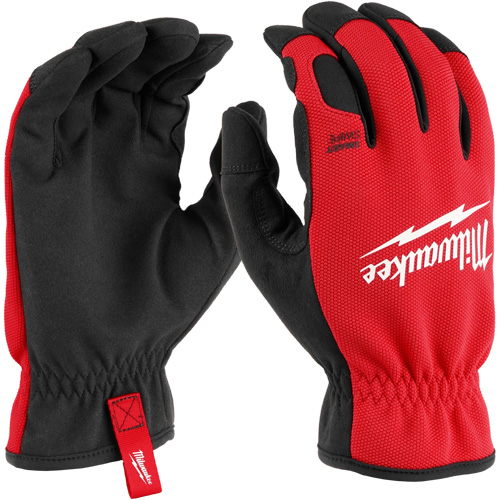 Lightweight Work Glove With Flexible Cuff, Small, Cotton Inner Lining