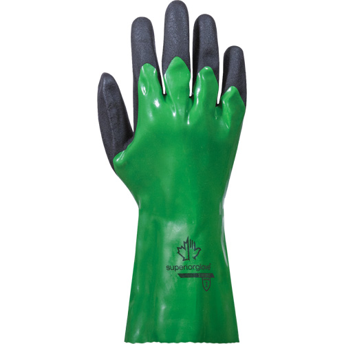 SolvStop™ Chemical-Resistant Gloves, Size 11, 12" L, PVC