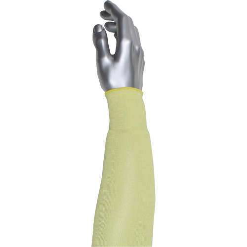Kut Gard® Single-Ply Cut-Resistant Sleeve, Aramid/ATA®, 10", ASTM ANSI Level A4, Yellow