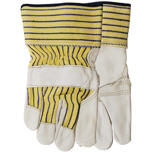 Poor Boy Gloves, One Size, Grain Cowhide Palm