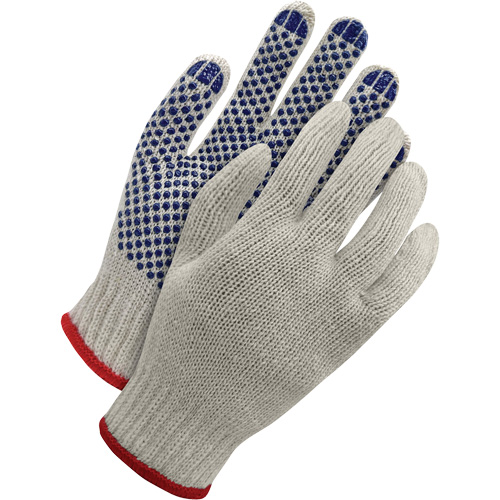 Deny® Poly-Cotton Glove with PVC Dots, Size X-Large
