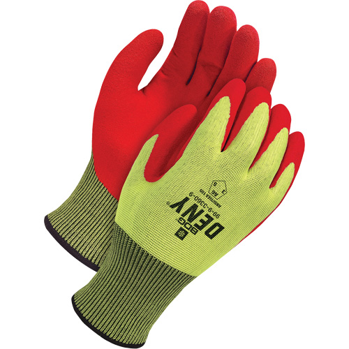 Deny® Lined Cut-Resistant Touchscreen Gloves, 11, 18 Gauge, Foam Nitrile Coated, ASTM ANSI Level A6