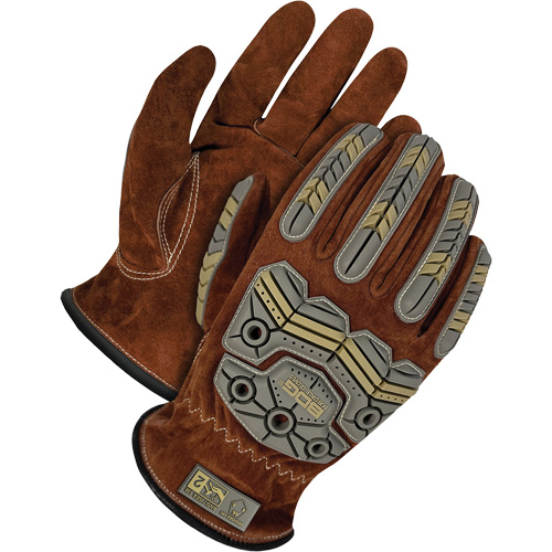 Classic Reverse Grain Driver Gloves, Medium, Grain Pigskin Palm