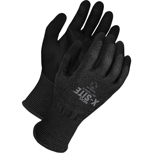 X-Site® Coated Cut-Resistant Touchscreen Gloves, 6, 18 Gauge, Polyurethane Coated, ASTM ANSI Level A4