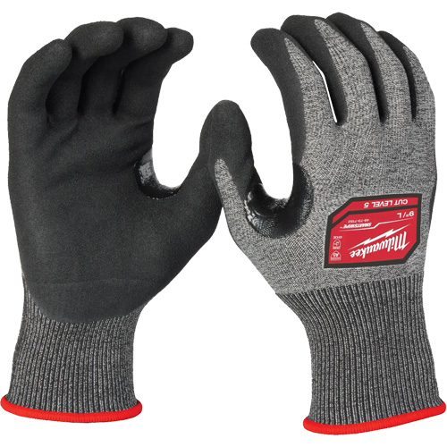 High-Dexterity Gloves, X-Large, 18 Gauge, Nitrile Coated, ANSI/ISEA 105 Level 5