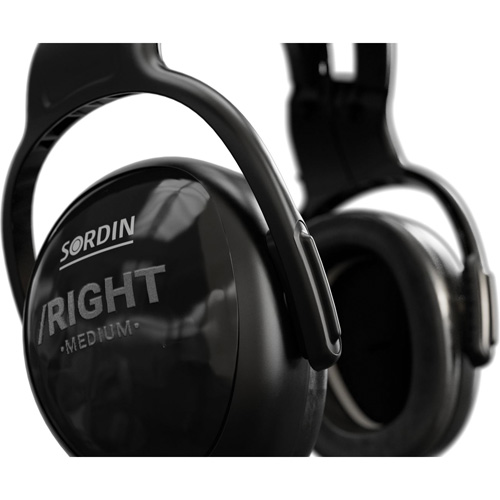 left/RIGHT™ Earmuff, Headband, 25 NRR dB