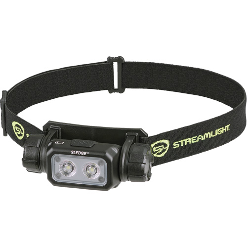 Sledge® Headlamp, LED, 600 Lumens, 4.25 Hrs. Run Time, Rechargeable Batteries