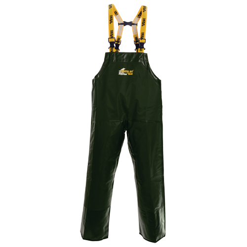 Bristol Bay Bib Pants, 2X-Large, Polyester/PVC, Grey