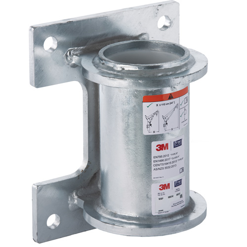 DBI-SALA® Confined Space Wall Mount Base, Galvanized