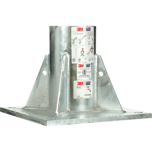 DBI-SALA® Confined Space Floor Mount Base, Galvanized