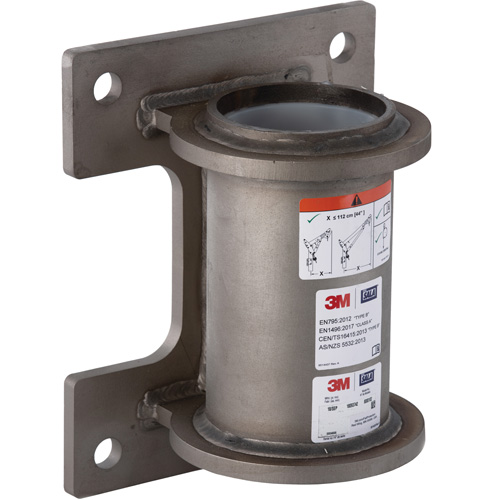 DBI-SALA® Confined Space Wall Mount Base, Stainless Steel