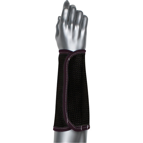 Kut Gard® 2-Ply Cane Mesh Sleeve, Nylon, 9", ASTM ANSI Level A4, Black