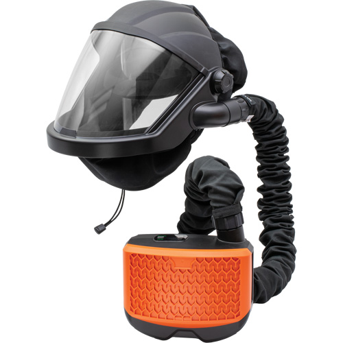 PEAKAIR MAXSHIELD® Powered Air-Purifying Respirator with Blower kit, Facepiece Respirator, Lithium-Ion Battery