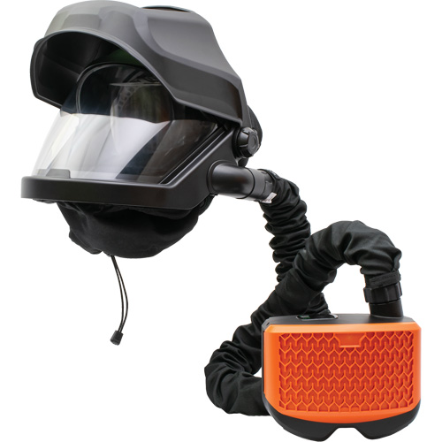 PEAKAIR MAXSHIELD® with Flip-Front & X90VX ADF Blower Kit, Facepiece Respirator, Lithium-Ion Battery