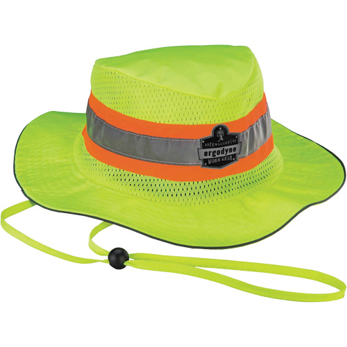 Chill-Its 8935MF Cooling Microfibre Ranger Sun Hat, 2X-Large/3X-Large, Hi-Vis Lime