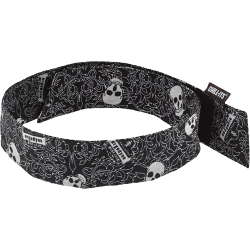 Chill-Its 6705 Cooling Headband with Polymers and Hook & Loop Closure, Multi-Colour