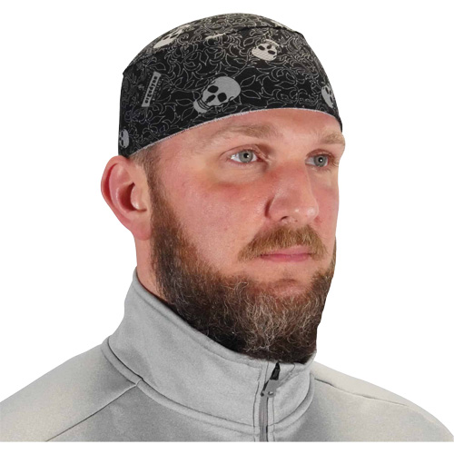Chill-Its 6630 High-Performance Skull Cap with Terry Cloth Sweatband, Multi-Colour