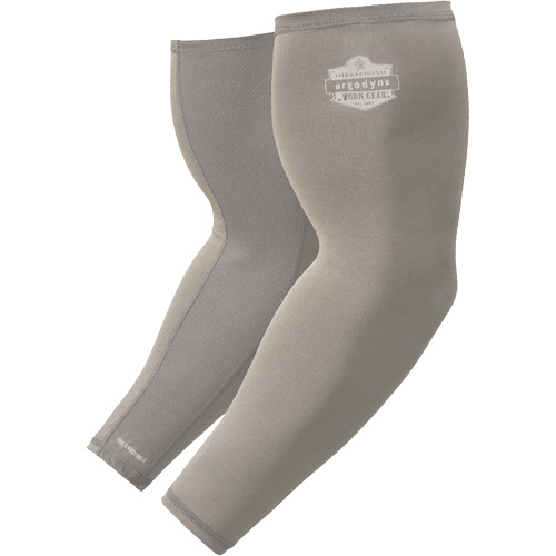 Chill-Its 6690 Performance Knit Cooling Arm Sleeves, Medium, Grey