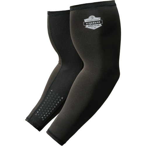 Chill-Its 6691 Cooling Arm Sleeves with Box Handling Grips, Large, Black