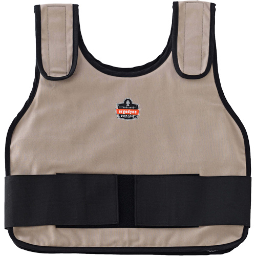 Chill-Its 6235 Standard Phase Change Cooling Vest, Large/X-Large, Khaki
