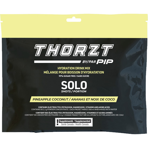 THORZT™ Sugar-Free Solo Shot Hydration Drink Mix, Single Serve, Pineapple-Coconut