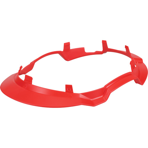 Narrow Clip-On Full Brim for RZRBack™ Climbing Helmet, Red