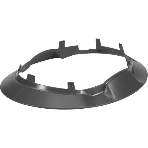 Wide Clip-On Full Brim for RZRBack™ Climbing Helmet, Dark Grey