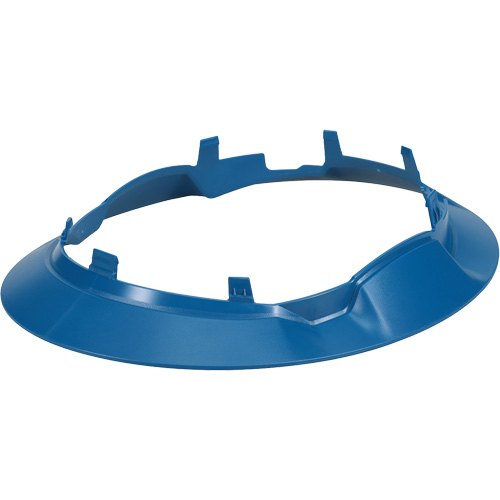 Wide Clip-On Full Brim for RZRBack™ Climbing Helmet, Steel Blue