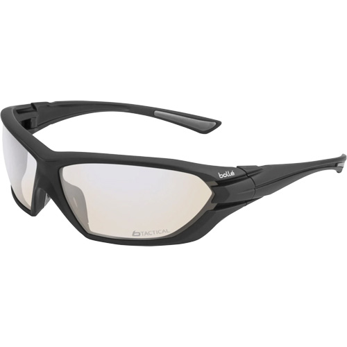 Assault Ballistic Protection Sunglasses, Brown Lens, Anti-Fog/Anti-Scratch, ANSI Z87+