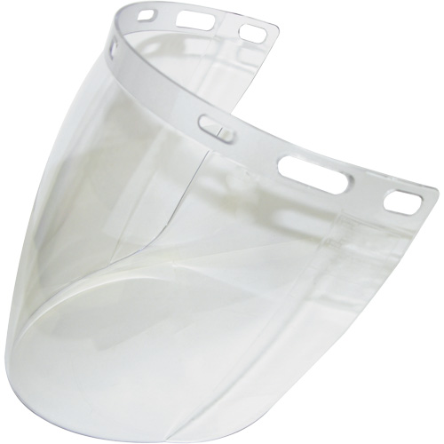2CL Faceshield Visor, Polycarbonate, Clear Tint