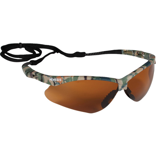 Kleen-Guard® Nemesis Safety Glasses, Bronze Lens, ANSI Z87+
