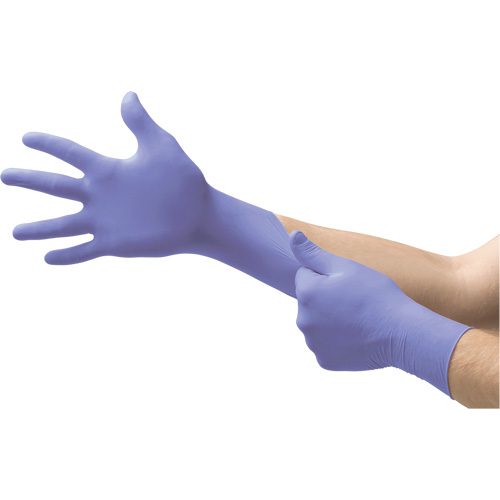 Supreno® SE SU-690 Examination Gloves, 2X-Large, Nitrile, 7.1-mil, Powder-Free, Purple, Class 2