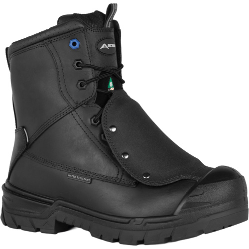 G3e 8" Work Boots with External Metguard Protection, Leather, Size 10, Impermeable