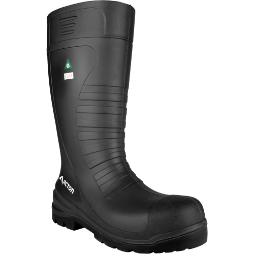 All-Terrain Utility Work Boots, Polyurethane, Size 9, Impermeable